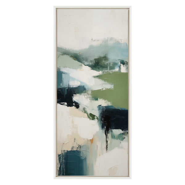 Kate & Laurel Sylvie Skyline II Framed Canvas By Amy Lighthall