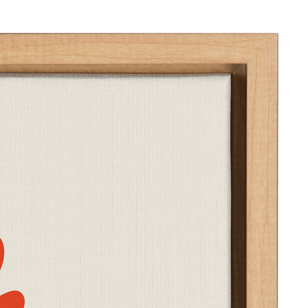 Kate & Laurel Sylvie Snail Framed Canvas By Rachel Lee Of My Dream Wall