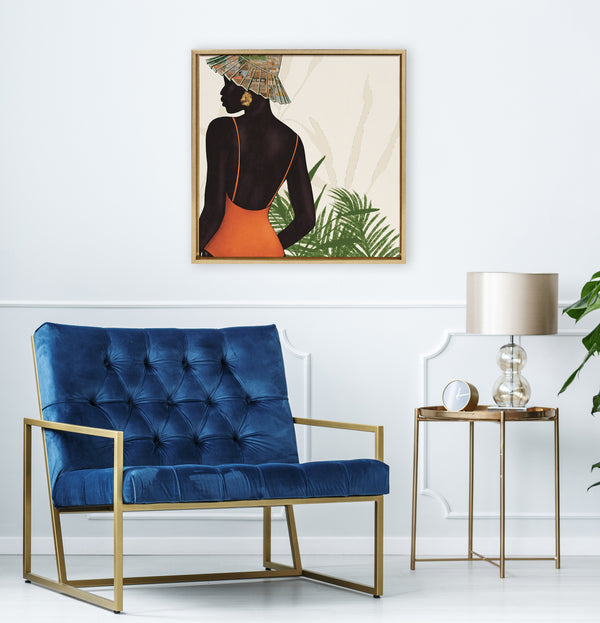 Kate & Laurel Sylvie So So Tropical Framed Canvas By Mary Joak