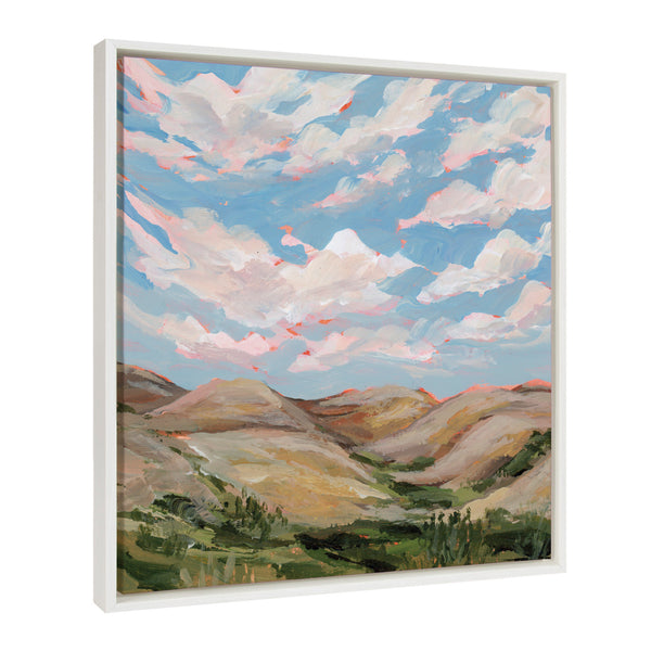 Kate & Laurel Sylvie South Dakota Framed Canvas By Emily Kenney