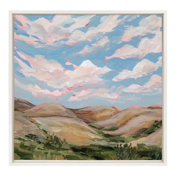 kate & laurel Sylvie South Dakota Framed Canvas by Emily Kenney