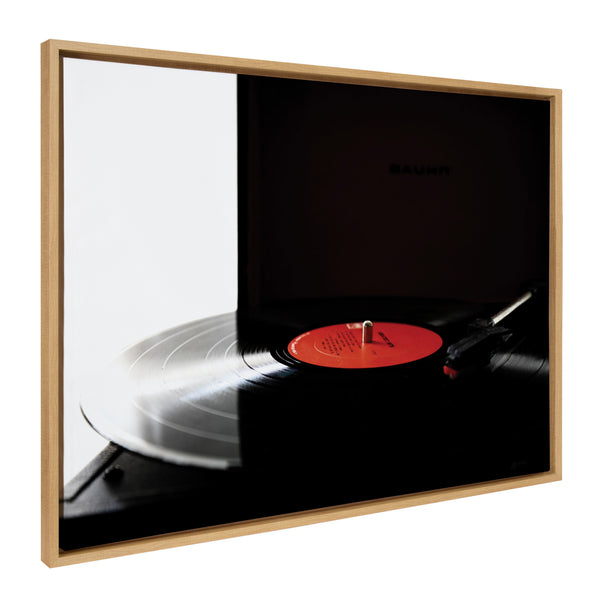 kate & laurel Sylvie Spin Framed Canvas by Alicia Abla