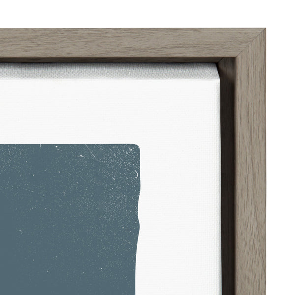 Kate & Laurel Sylvie Splash Framed Canvas By Rocket Jack
