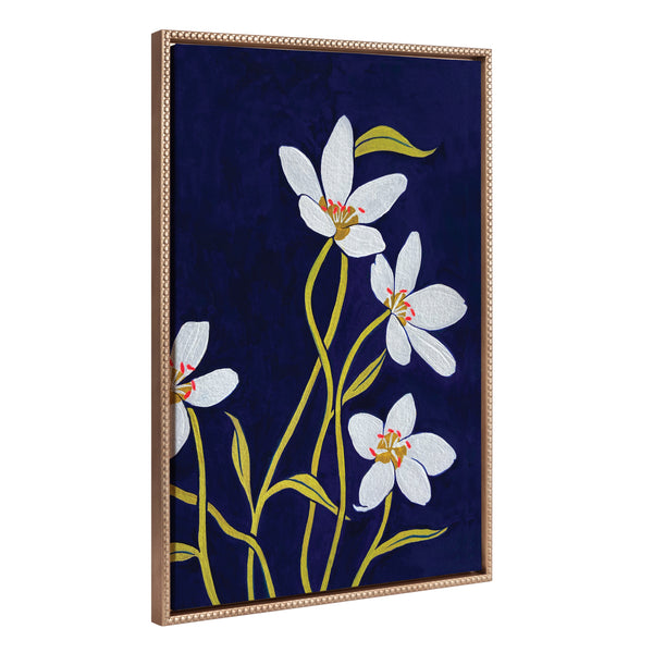 kate & laurel Sylvie Spring Beauties Framed Canvas by Emma Daisy kate & laurel Sylvie Spring Beauties Framed Canvas by Emma Daisy