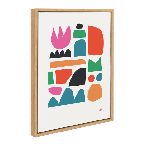 Kate & Laurel Sylvie Spring Framed Canvas By Kelly Knaga