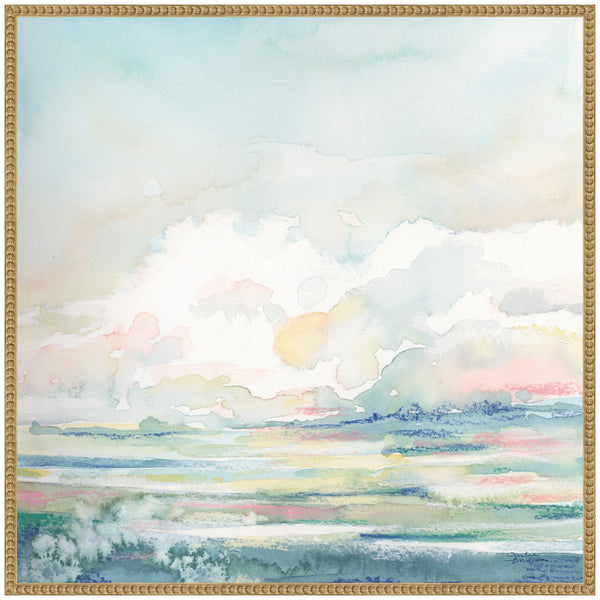 Kate & Laurel Sylvie Stillness Framed Canvas By Julie Maida