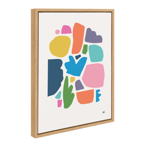 Kate & Laurel Sylvie Summer Love Songs Framed Canvas By Kelly Knaga