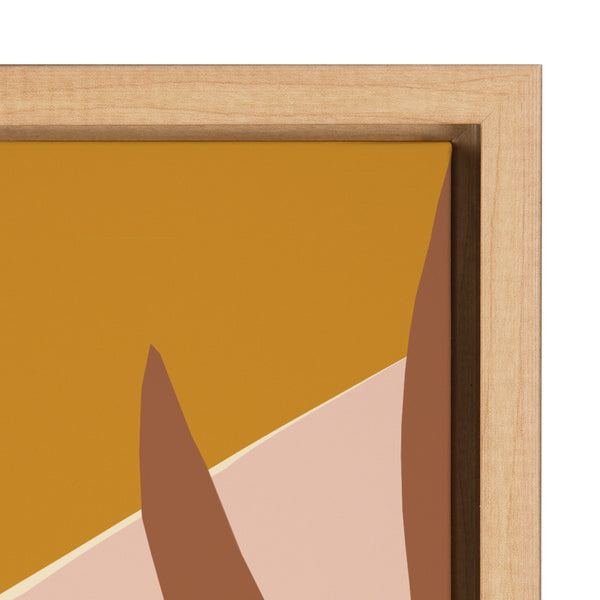 Kate & Laurel Sylvie Sunrise Dove Framed Canvas By Kate Aurelia Holloway