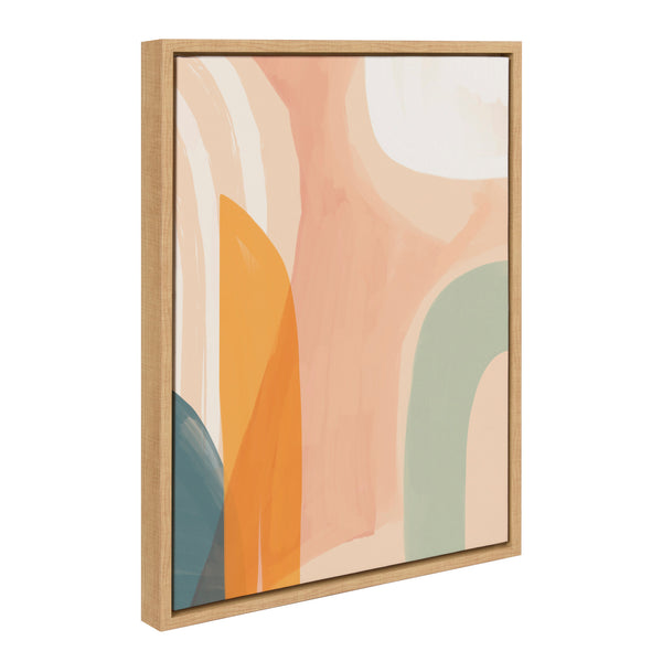 Kate & Laurel Sylvie Sunrise Over Marrakesh Framed Canvas By Kate Aurelia Holloway