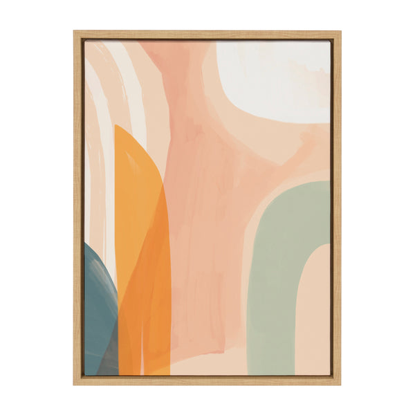 kate & laurel Sylvie Sunrise Over Marrakesh Framed Canvas by Kate Aurelia Holloway