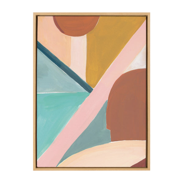 kate & laurel Sylvie Teotitlan Valley Study 2 Framed Canvas by Kate Aurelia Holloway