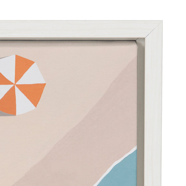 Kate & Laurel Sylvie The Early Bird Framed Canvas By Rachel Bolgov