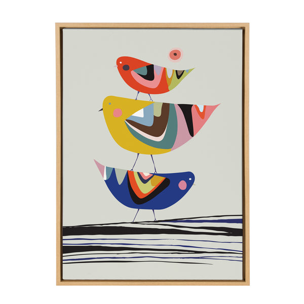 Kate & Laurel Sylvie The Family Tree Framed Canvas By Rachel Lee Of My Dream Wall