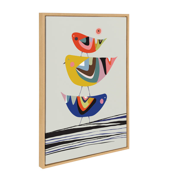 Kate & Laurel Sylvie The Family Tree Framed Canvas By Rachel Lee Of My Dream Wall