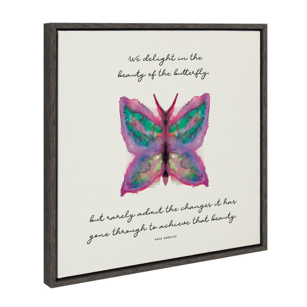 Kate & Laurel Sylvie The Growth Of The Inner Being Framed Canvas By Mentoring Positives