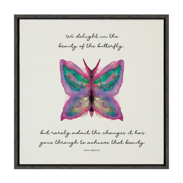 kate & laurel Sylvie The Growth of the Inner Being Framed Canvas by Mentoring Positives