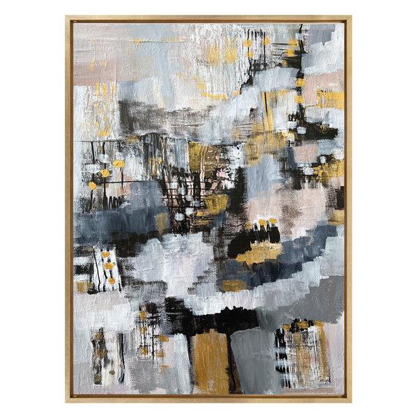 Kate & Laurel Sylvie The Industrial Revolution Framed Canvas By Leah Nadeau