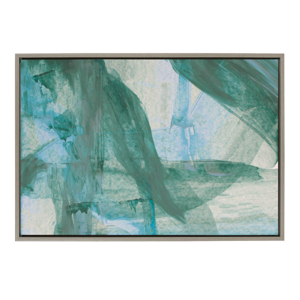 kate & laurel Sylvie The Looking Glass Framed Canvas by Mentoring Positives