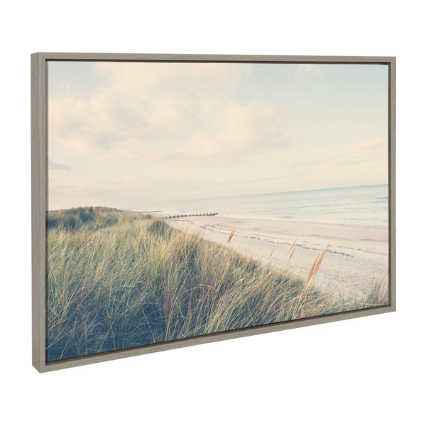 Kate & Laurel Sylvie The Perfect Day Framed Canvas By Laura Evans