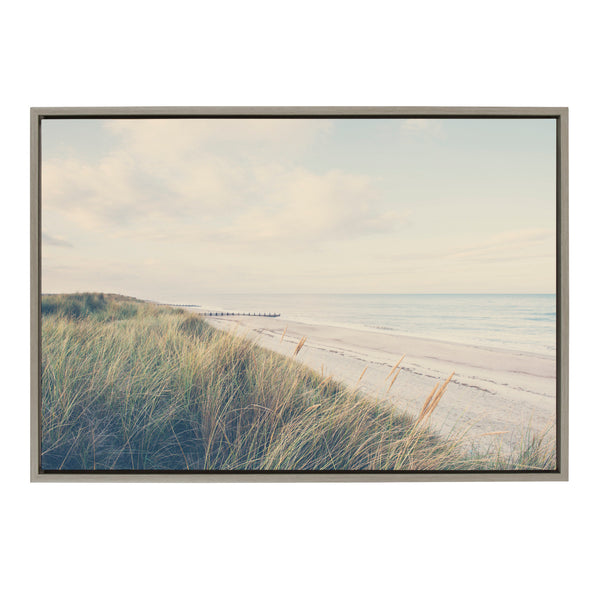kate & laurel Sylvie The Perfect Day Framed Canvas by Laura Evans