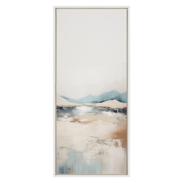 Kate & Laurel Sylvie Tranquil Landscape IV Framed Canvas By Amy Lighthall