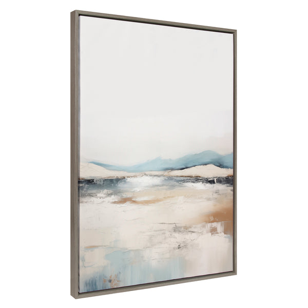 kate & laurel Sylvie Tranquil Landscape IV Framed Canvas by Amy Lighthall
