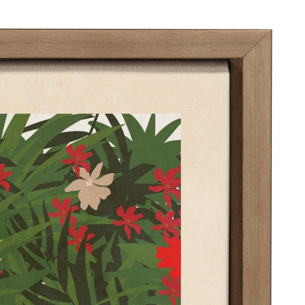 Kate & Laurel Sylvie Travel Poster Dominican Republic Framed Canvas By Chay O