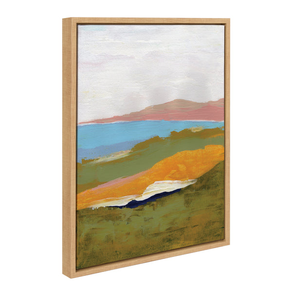 kate & laurel Sylvie Tuscan Framed Canvas by Nikita Jariwala