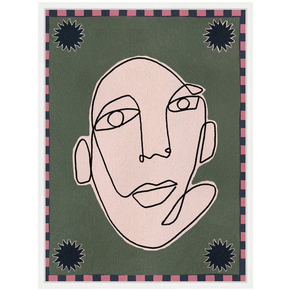 Kate & Laurel Sylvie Under The Sun 5 Framed Canvas By Shatha Al Dafai