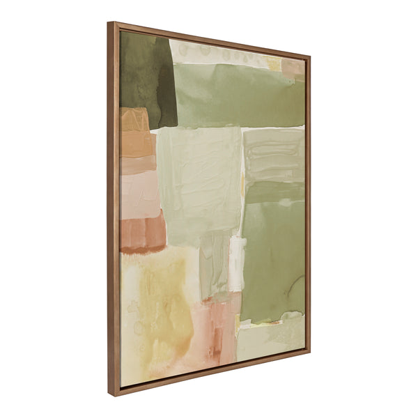 Kate & Laurel Sylvie United Colors III Framed Canvas By Amy Lighthall