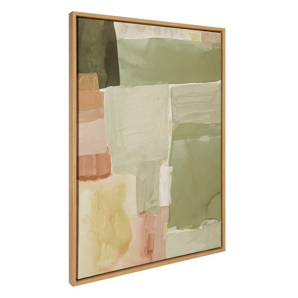 kate & laurel Sylvie United Colors III Framed Canvas by Amy Lighthall