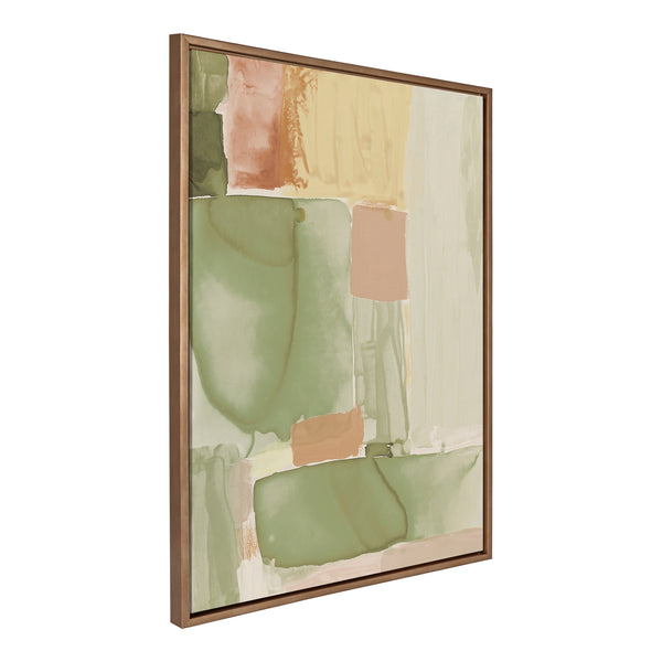 Kate & Laurel Sylvie United Colors IV Framed Canvas By Amy Lighthall