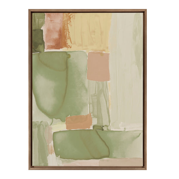 Kate & Laurel Sylvie United Colors IV Framed Canvas By Amy Lighthall