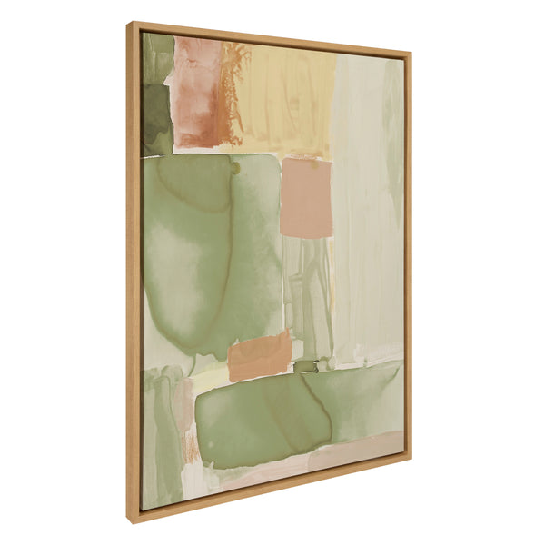 kate & laurel Sylvie United Colors IV Framed Canvas by Amy Lighthall