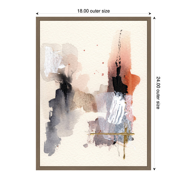 Kate & Laurel Sylvie Urban Wanderer 1 Framed Canvas By Xizhou Xie