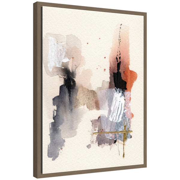 kate & laurel Sylvie Urban Wanderer 1 Framed Canvas by Xizhou Xie