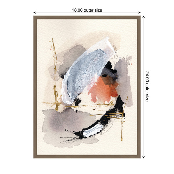 Kate & Laurel Sylvie Urban Wanderer 2 Framed Canvas By Xizhou Xie