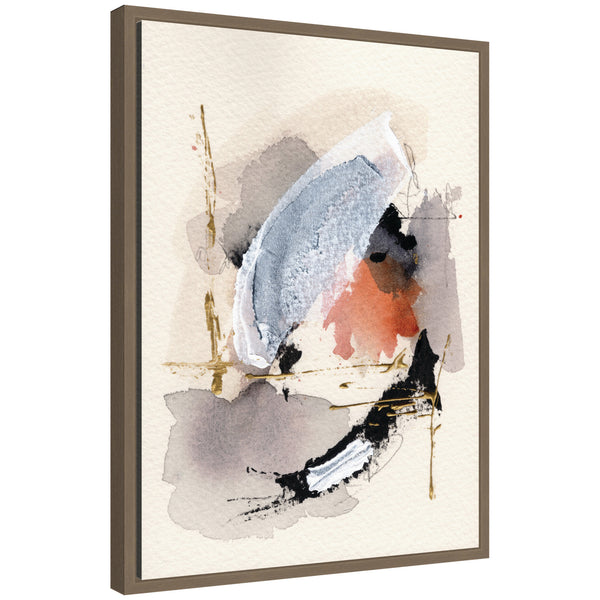 kate & laurel Sylvie Urban Wanderer 2 Framed Canvas by Xizhou Xie