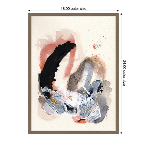 Kate & Laurel Sylvie Urban Wanderer 3 Framed Canvas By Xizhou Xie