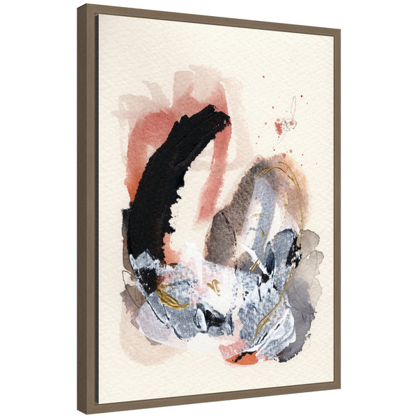 kate & laurel Sylvie Urban Wanderer 3 Framed Canvas by Xizhou Xie