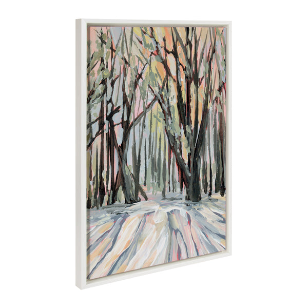 Kate & Laurel Sylvie Vermont Framed Canvas By Emily Kenney