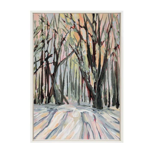 Kate & Laurel Sylvie Vermont Framed Canvas By Emily Kenney