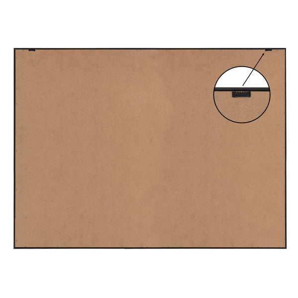 Kate & Laurel Sylvie Vintage Black And White World Map Framed Canvas By The Creative Bunch Studio