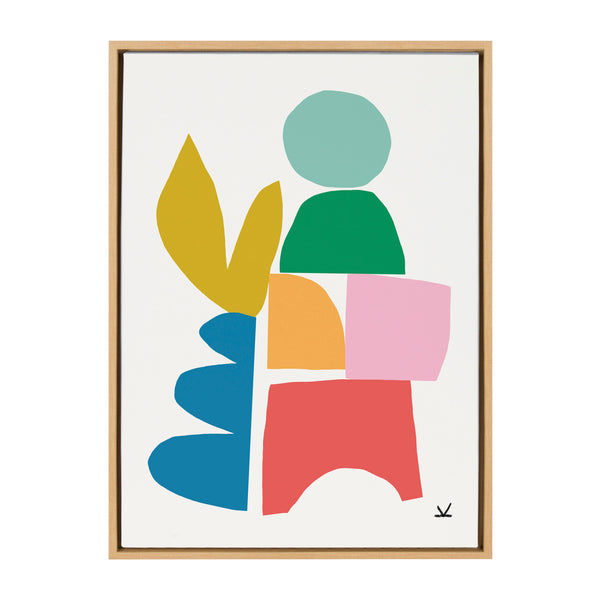 kate & laurel Sylvie Warm Winter Framed Canvas by Kelly Knaga