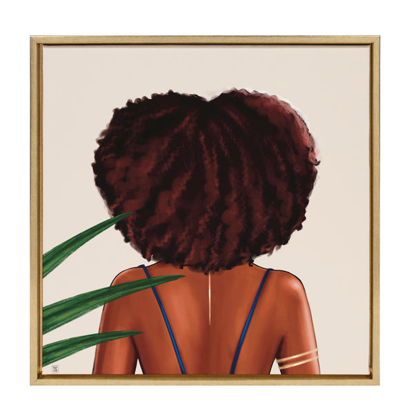 kate & laurel Sylvie Whatever You Want Framed Canvas by Mary Joak
