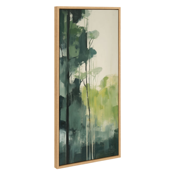Kate & Laurel Sylvie Whispering Trees II Framed Canvas By Amy Lighthall