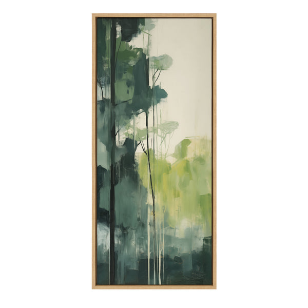 Kate & Laurel Sylvie Whispering Trees II Framed Canvas By Amy Lighthall