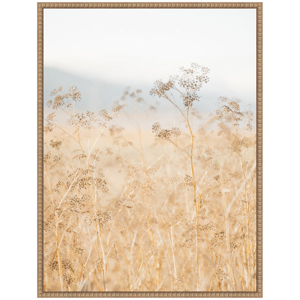 Kate & Laurel Sylvie Wild Fennel Framed Canvas By Crystal Lynn Collins