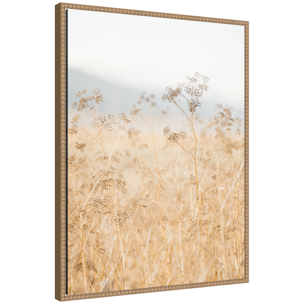 kate & laurel Sylvie Wild Fennel Framed Canvas by Crystal Lynn Collins
