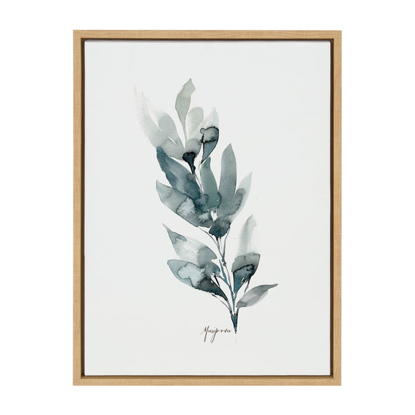 kate & laurel Sylvie Wild Mariposa Framed Canvas by Sara Berrenson
